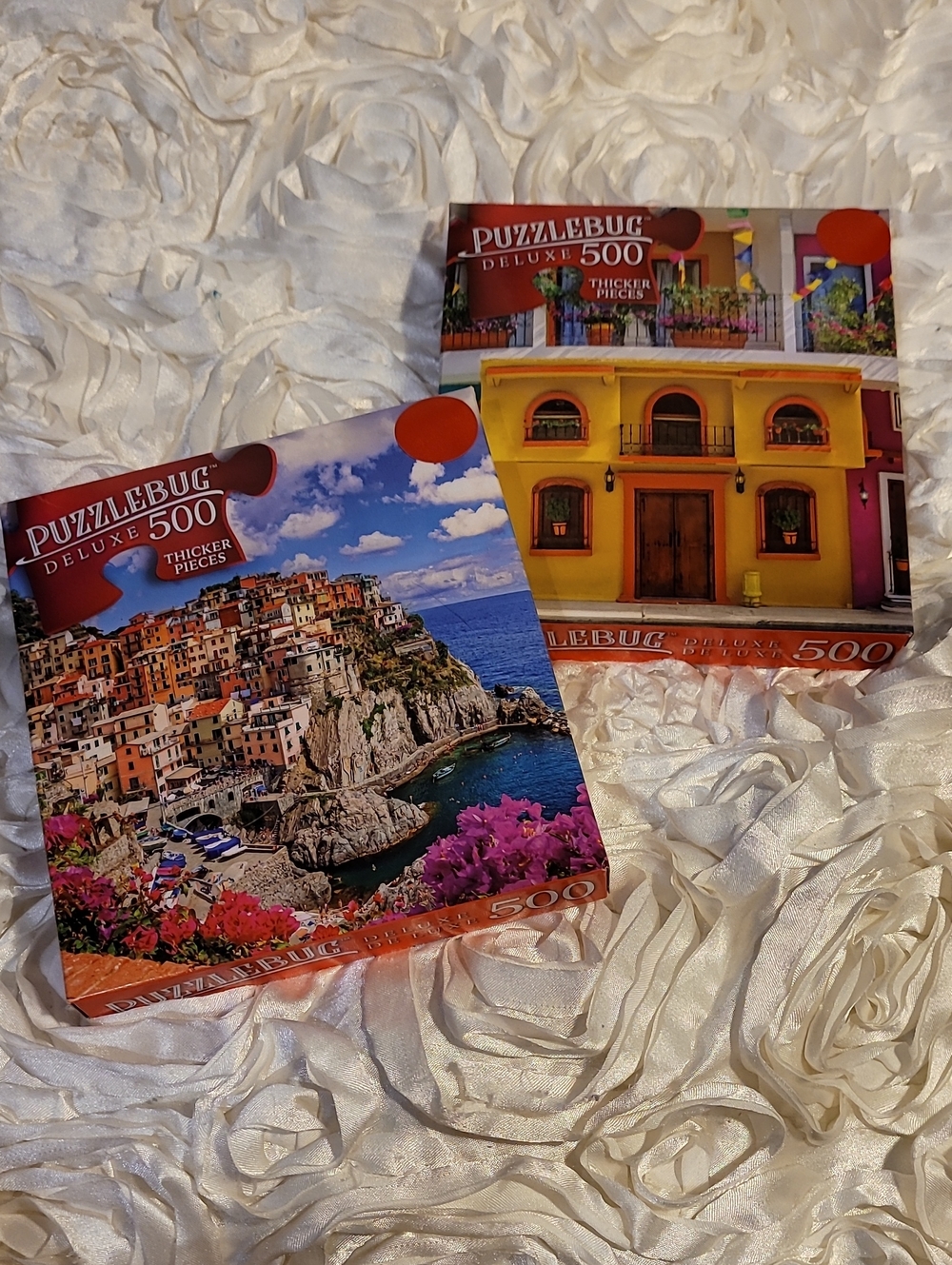 Puzzles 500pc  Set Of Two Puzzle Boxes